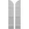 Ekena Millwork Americraft 3-Board (3 Batten) Wood Joined Board-n-Batten Shutters w/ Arch Top, ARW401BQ311X77PRH ARW401BQ311X77PRH - alternate 1
